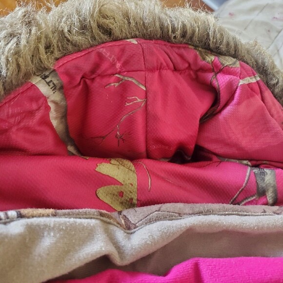 RealTree Extra Camouflage Hooded Puffer Hunting Jacket Women's Medium (3… - Picture 16 of 16
